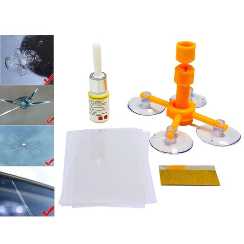 Car windshield repair - windshield, kit