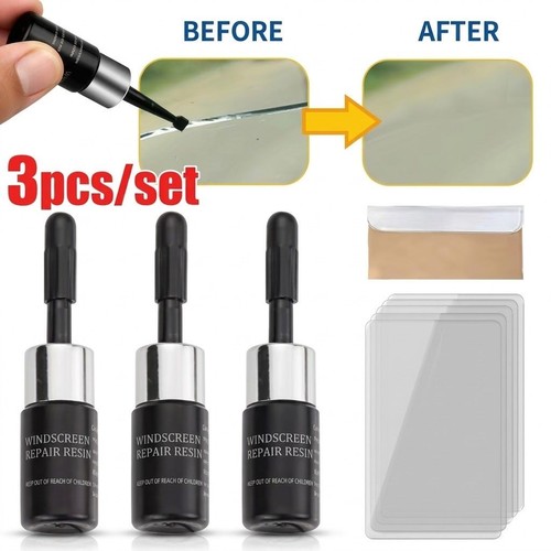 Windshield repair kit fix - 3x,