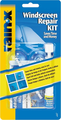 Rain windscreen repair kit - windscreen,
