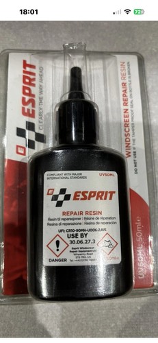 Esprit windscreen glass chip - esprit,