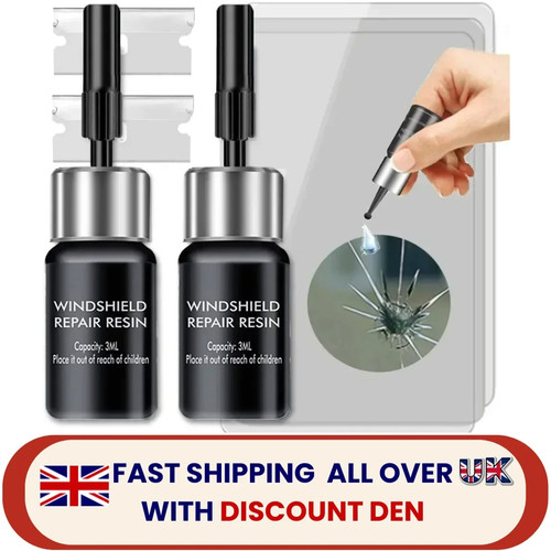 Windshield repair kit fix - windshield,